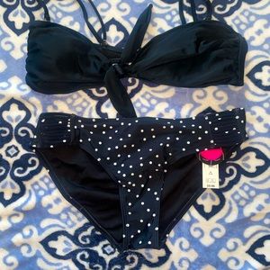 Black bathing suite